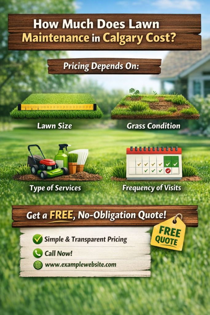 Lawn Maintenance in Calgary