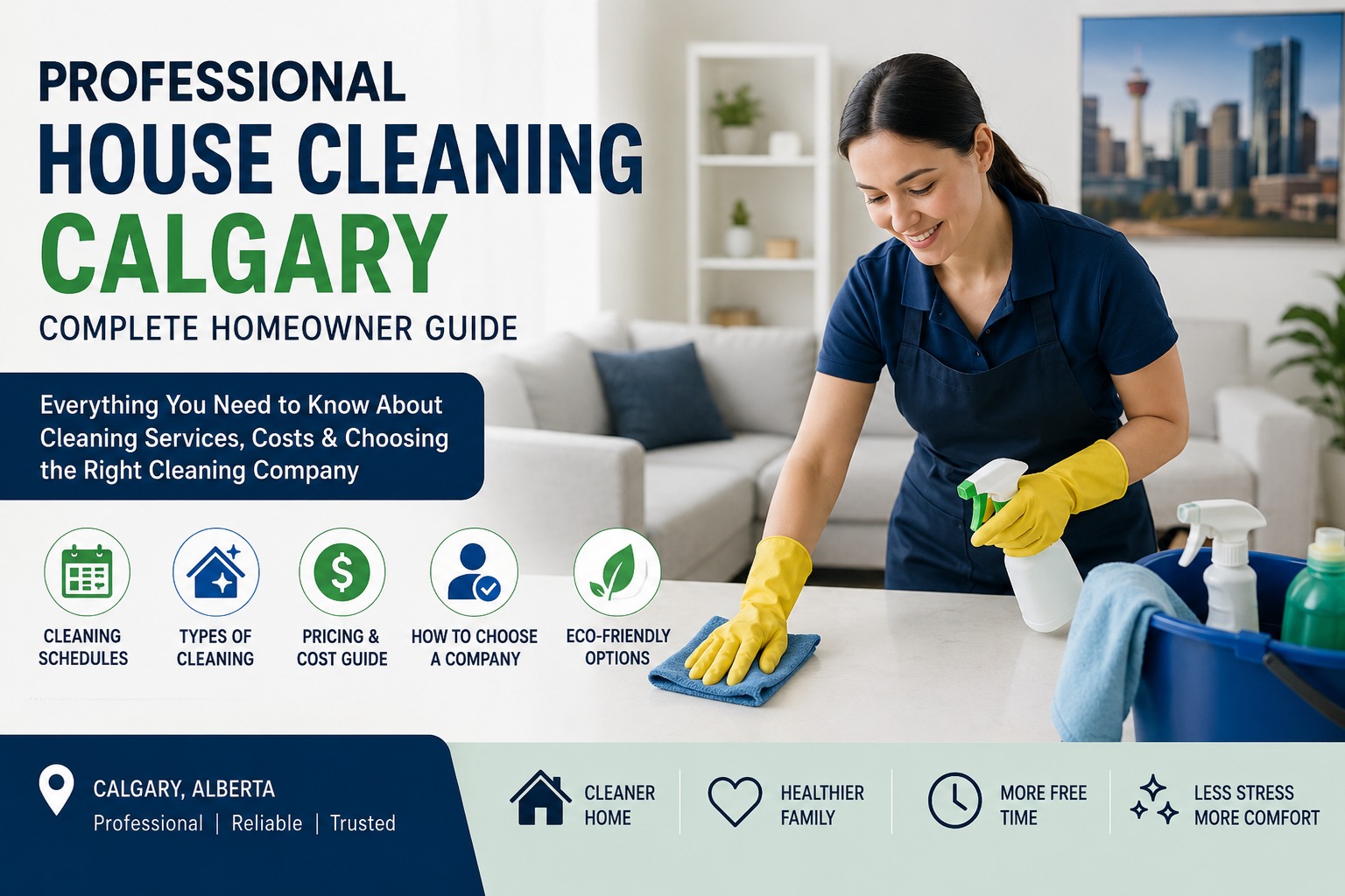 Professional House Cleaning Calgary: